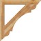 Ekena Millwork Olympic Traditional Rough Sawn Bracket, Western Red Cedar, 4"W x 38"D x 38"H BKT04X38X38OLY01RWR - alternate 3